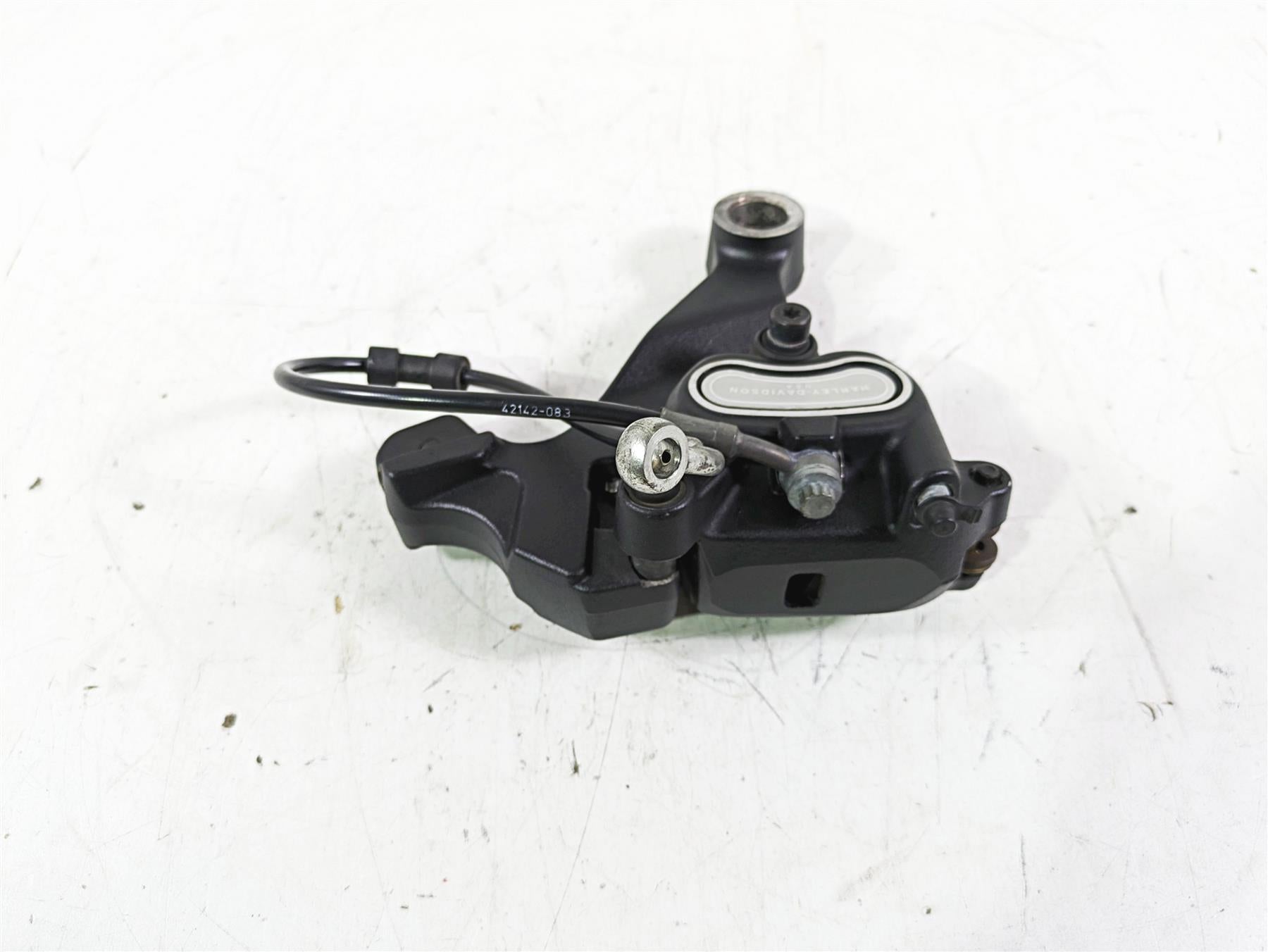 2013 Harley FXDWG Dyna Wide Glide Rear Brake Caliper 25mm + Line 40908-08 {{ shop.shopifyCountryName }} - Mototech271