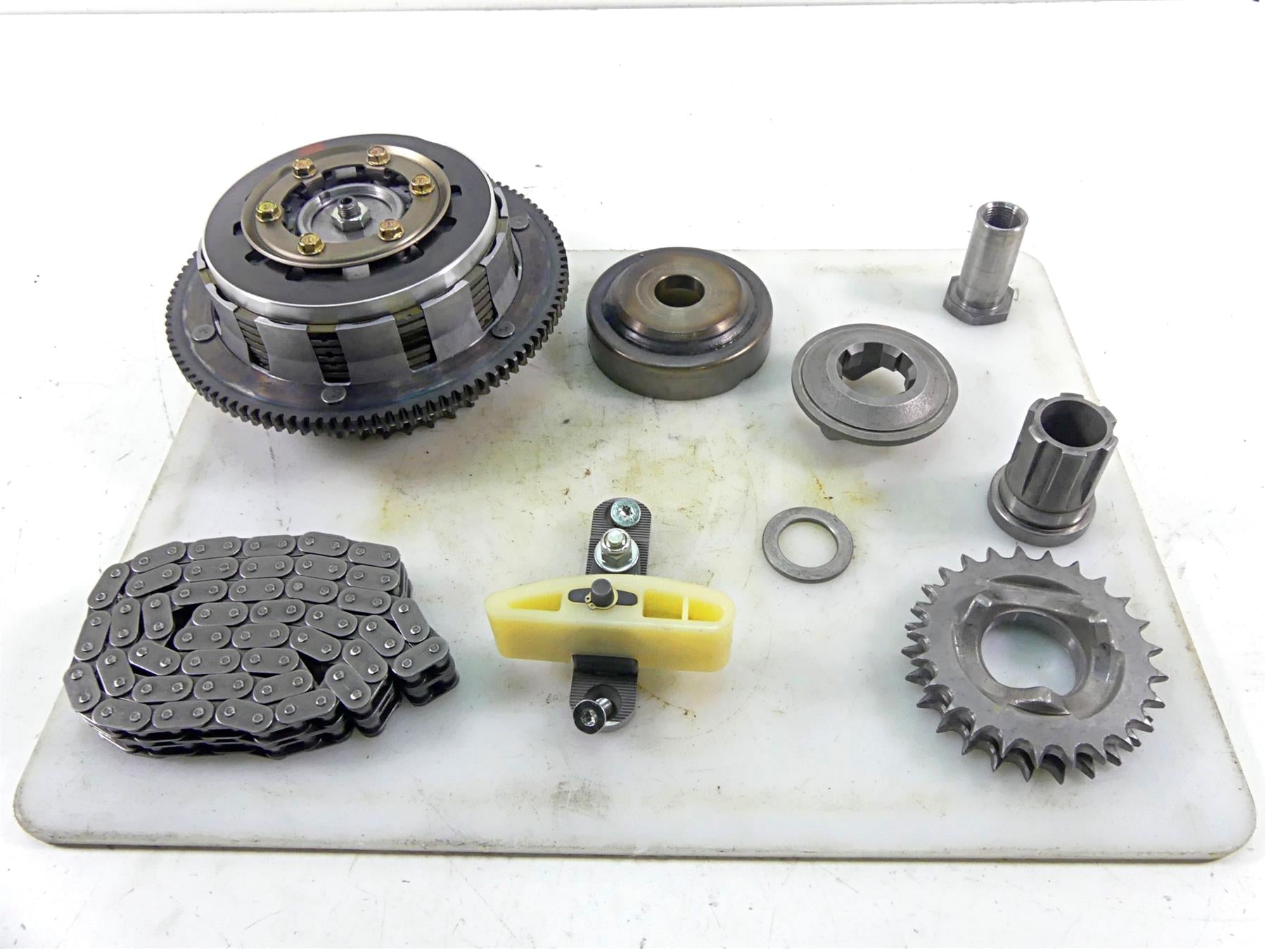 2006 Harley Softail FXSTSI Springer Primary Drive Clutch Set Kit 37802-04A {{ shop.shopifyCountryName }} - Mototech271