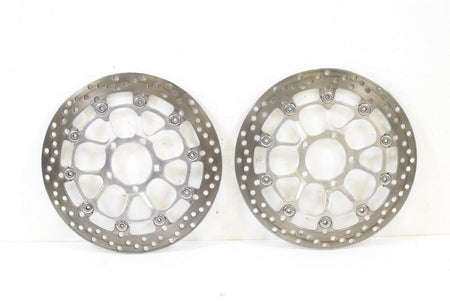 2008 Ducati 848 Front Polished Brake Disc Rotor Set 49240851A {{ shop.shopifyCountryName }} - Mototech271