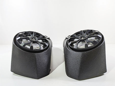 2016 Victory Cross Country Wrinkle Black Saddlebag Lid & Speaker Set {{ shop.shopifyCountryName }} - Mototech271