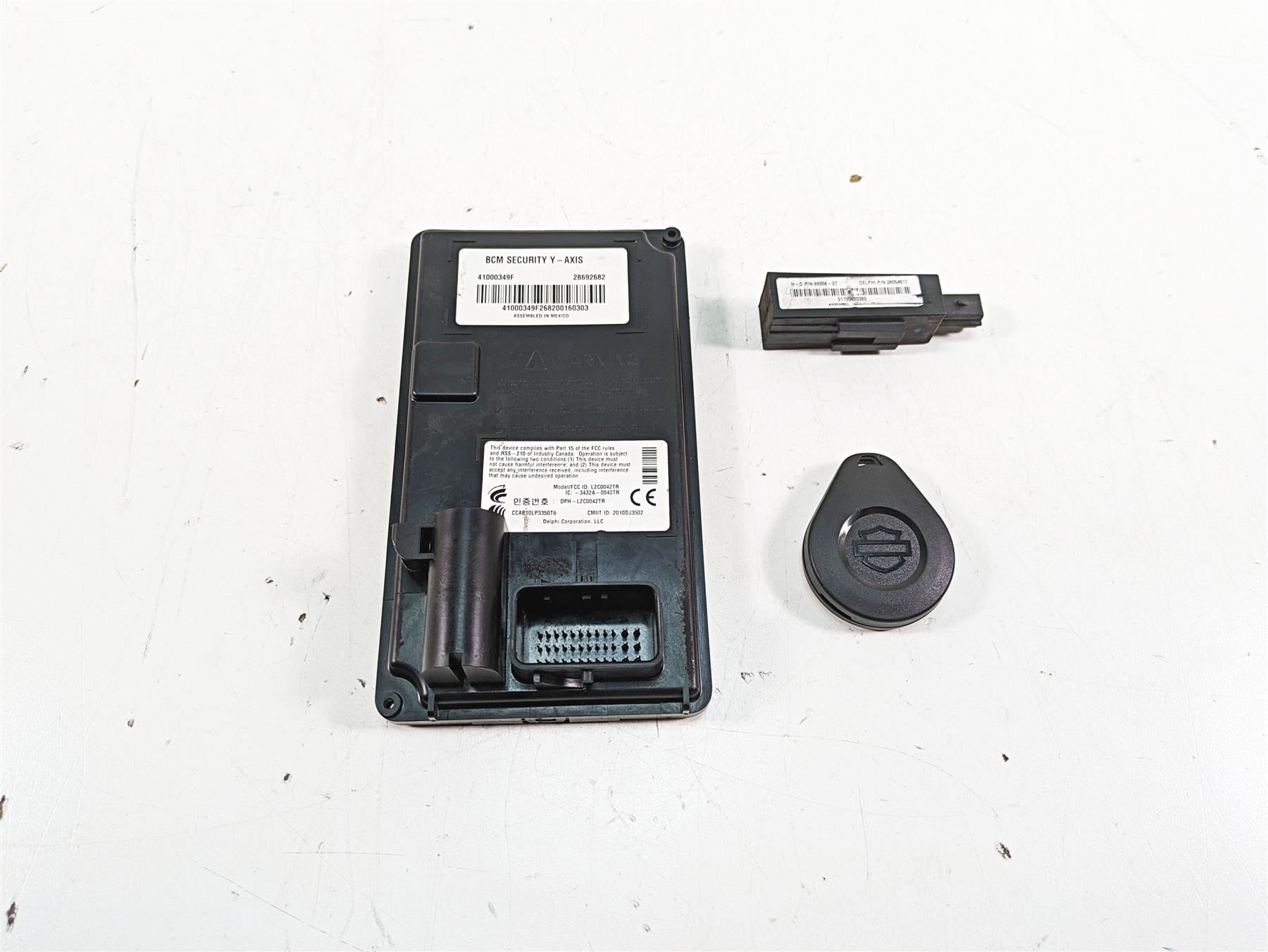 2020 Harley Softail FXBB Street Bob Bcm Body Security Module + Fob Key 41000349F {{ shop.shopifyCountryName }} - Mototech271