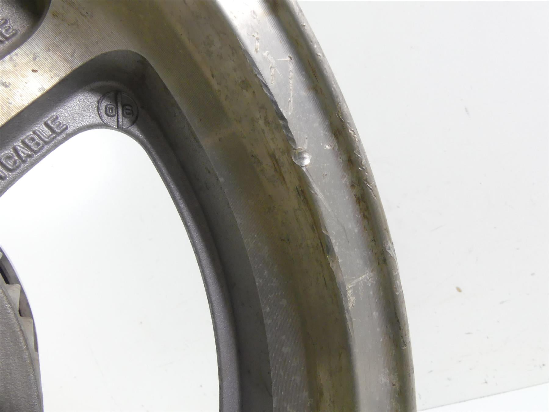 2007 Honda VT1100 C Shadow Spirit Rear 15x3.5 Enkei Wheel Rim 42650-MM8-870 {{ shop.shopifyCountryName }} - Mototech271