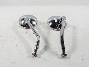 2011 Triumph America Round Rear View Mirror Set - Read T2066682 T2043439 | Mototech271