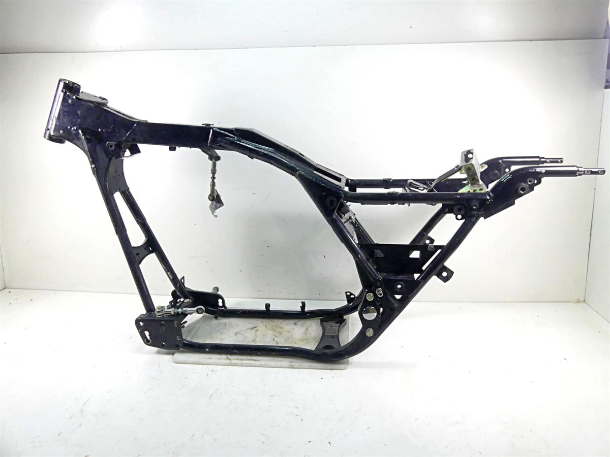 2002 Harley Touring FLHTC Electra Glide Straight Main Frame Chassis With Clean New Mexico Title 47900-02A {{ shop.shopifyCountryName }} - Mototech271