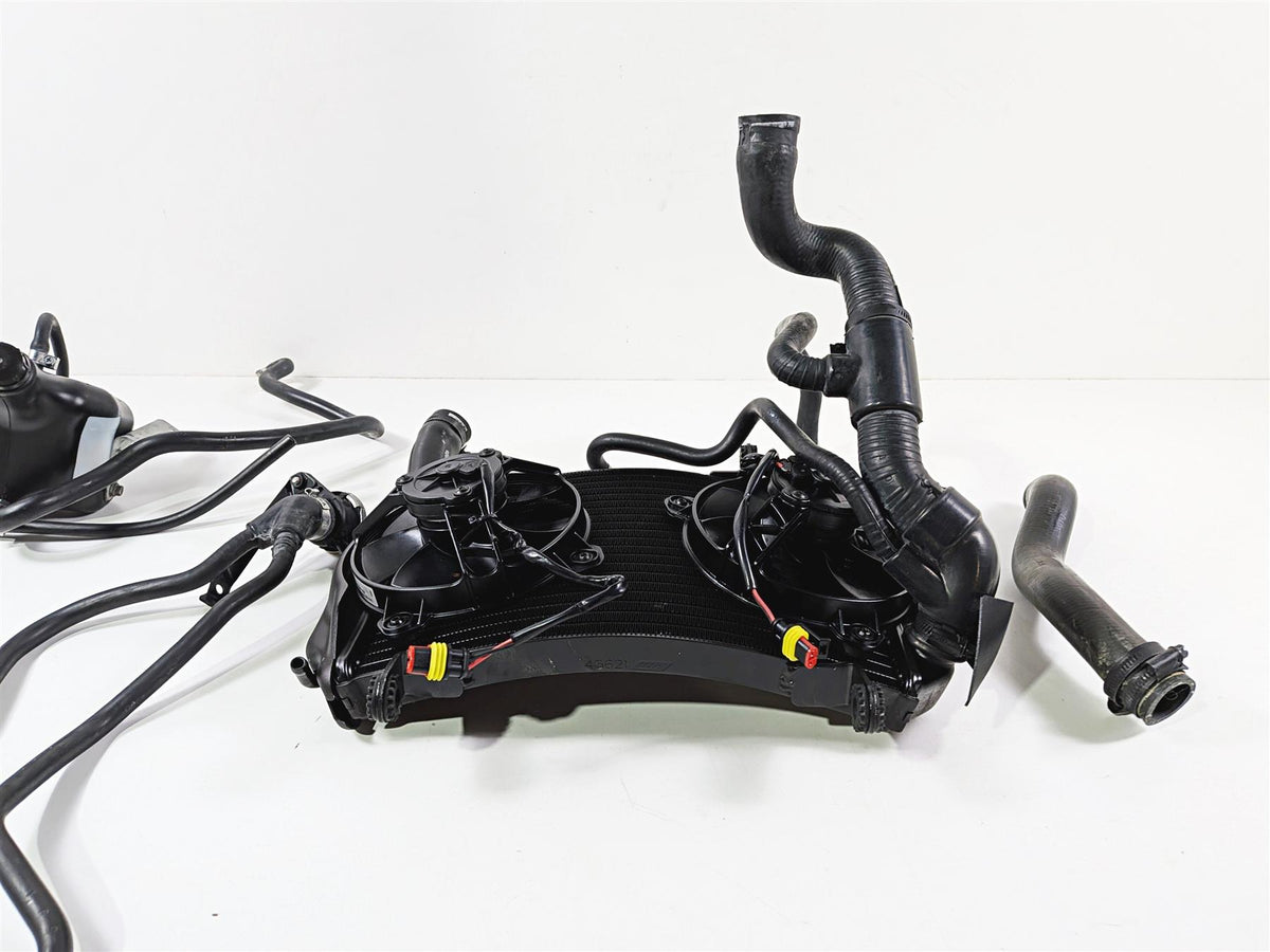 2011 Ducati Streetfighter 1098 S Upper Radiator Fan Reservoir Set 54840841B {{ shop.shopifyCountryName }} - Mototech271