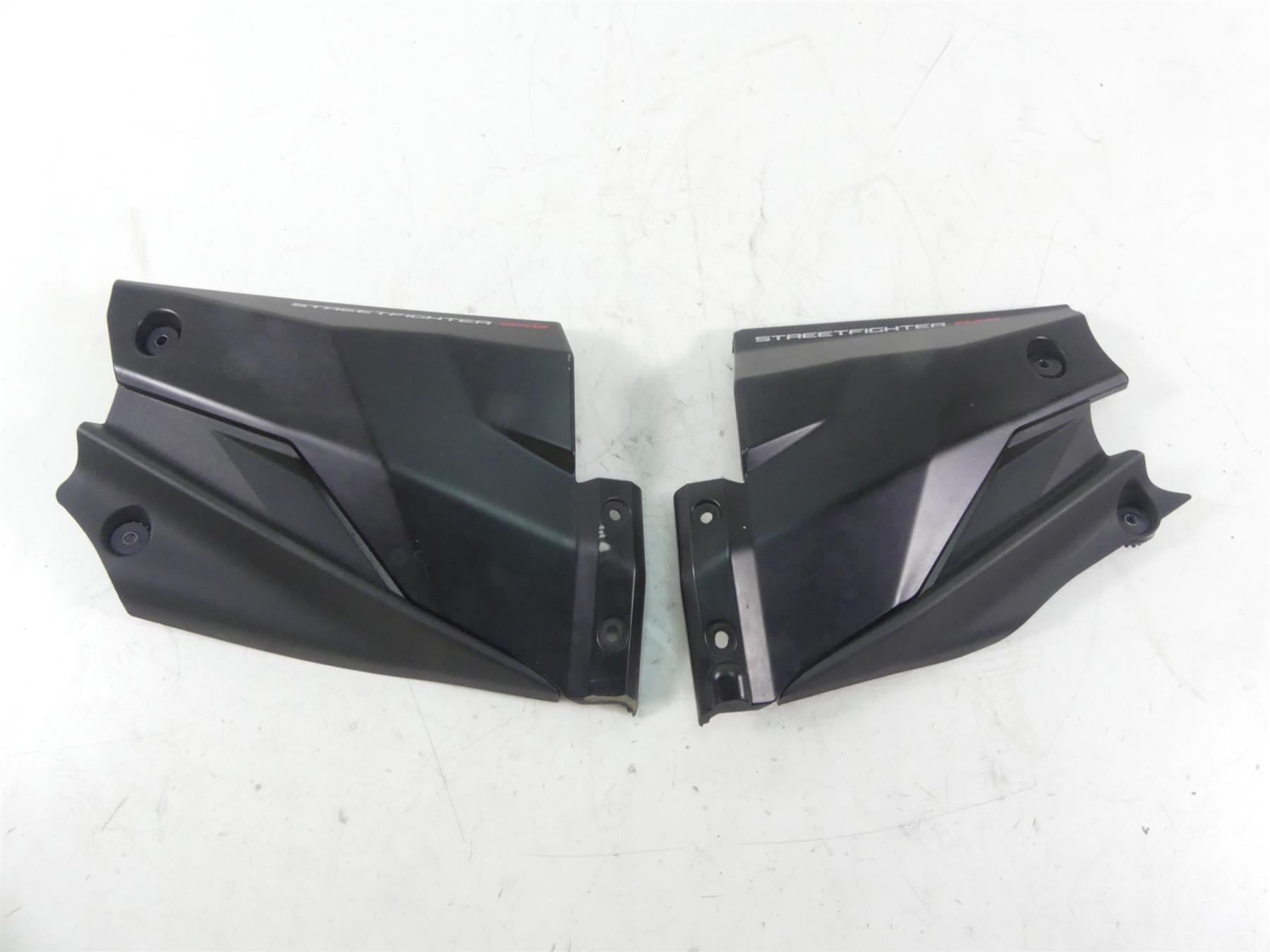 2013 Ducati Streetfighter 848 Radiator Cooler Cover Fairing Cowl Set 48032801C | Mototech271
