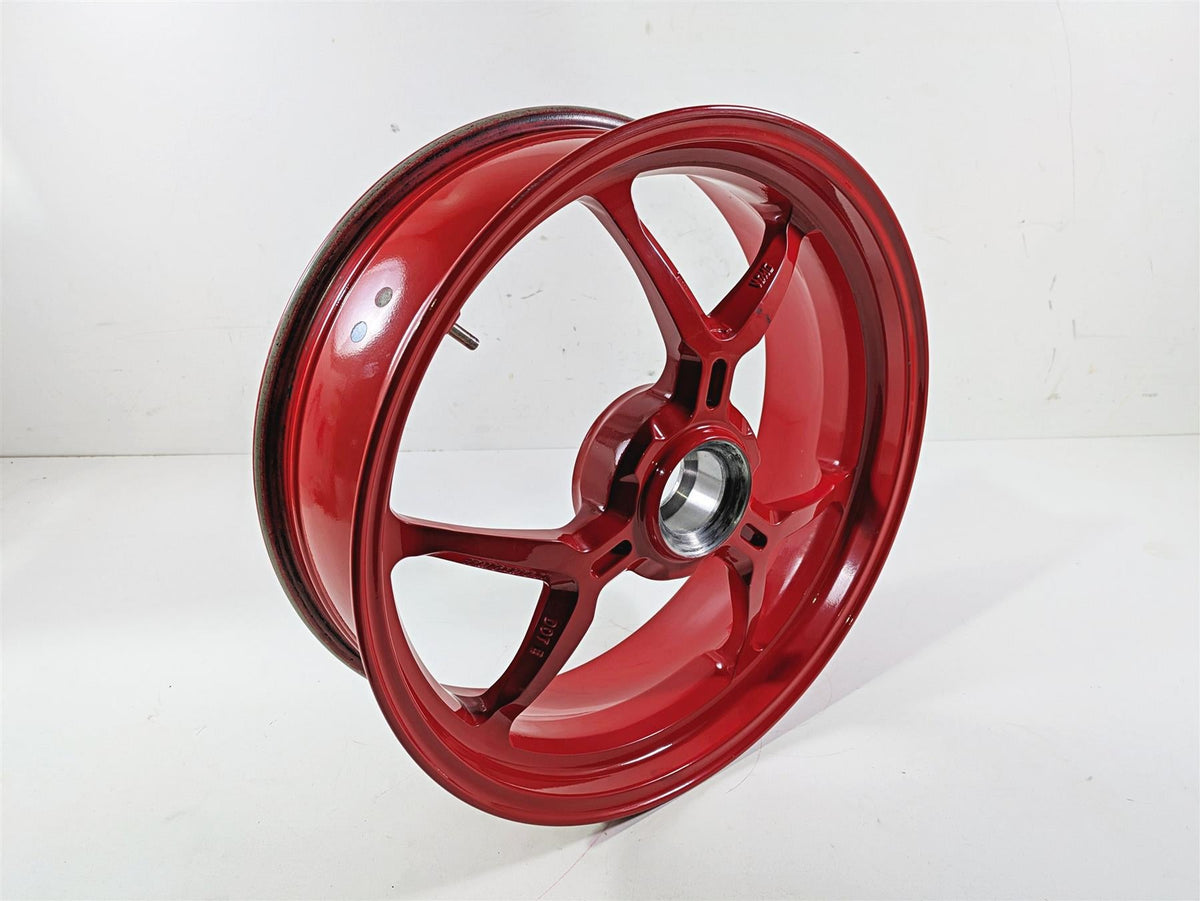 2019 Ducati Supersport 939 S Straight Red Rear Wheel Rim 17x5.5 50211941AB {{ shop.shopifyCountryName }} - Mototech271