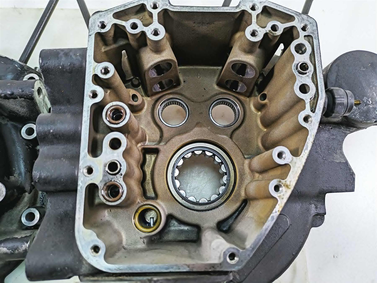 2009 Harley FXDC Dyna Super Glide Custom Crankcase Crank Case Set 24649-06 {{ shop.shopifyCountryName }} - Mototech271
