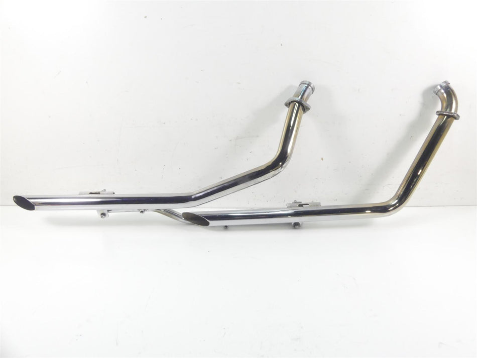 1999 Harley FXSTS Softail Springer Paughco 40" Drag Pipe Exhaust Set 731S40 {{ shop.shopifyCountryName }} - Mototech271