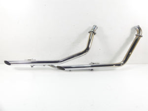 1999 Harley FXSTS Softail Springer Paughco 40" Drag Pipe Exhaust Set 731S40 | Mototech271