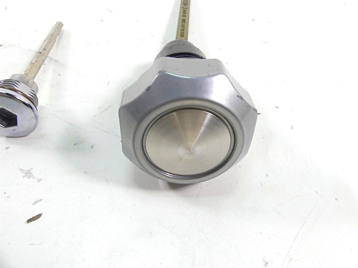 2008 Harley Touring FLHX Street Glide Oil Dip Stick Set 37065-06A 62849-07A {{ shop.shopifyCountryName }} - Mototech271