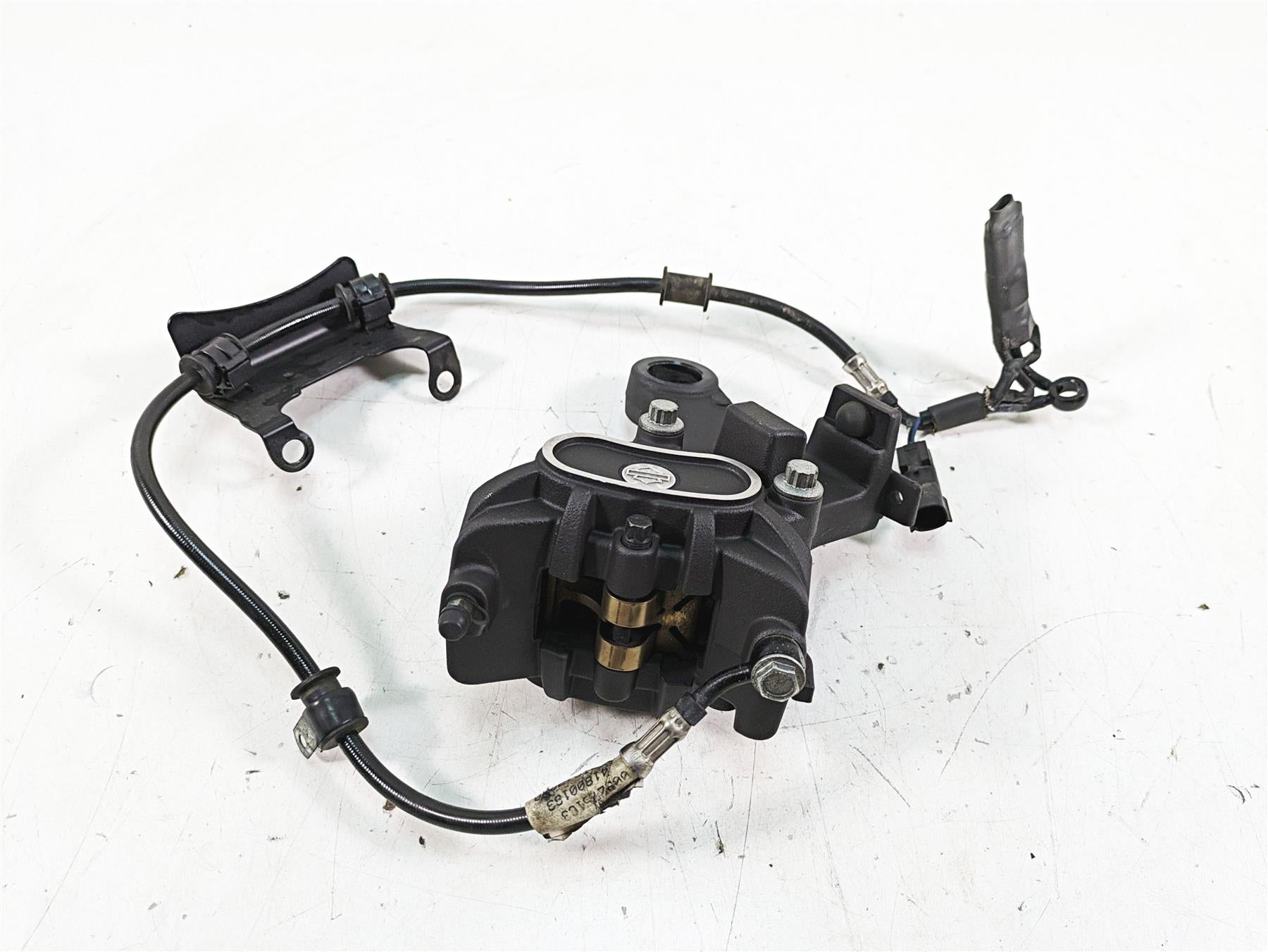 2017 Harley XL883 N Sportster Iron Rear Brake Caliper + Bracket 41300039 {{ shop.shopifyCountryName }} - Mototech271
