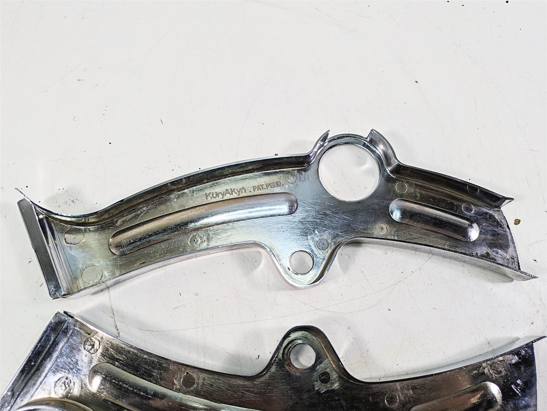 2000 Harley FXSTS Softail Springer Kuryakyn Chrome Frame Cover Set 7851 {{ shop.shopifyCountryName }} - Mototech271