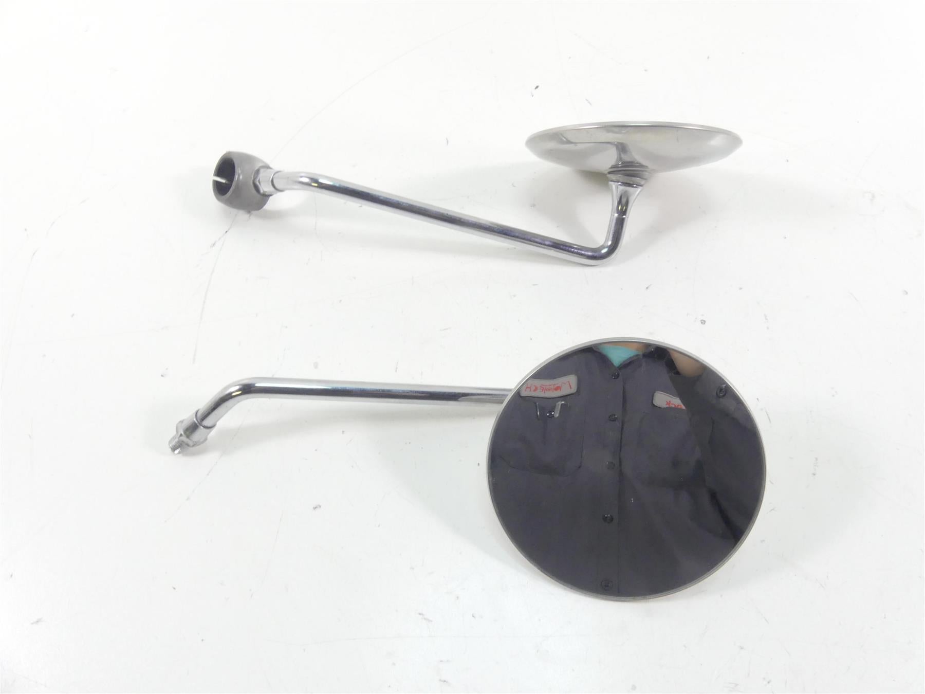 1977 Honda CB750 A Four Hondamatic Round Rear View Mirror Set 88110-333-611