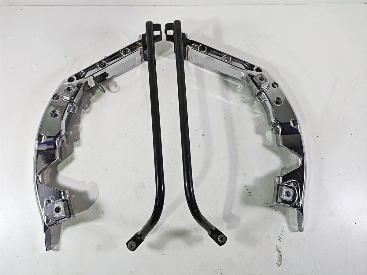 2017 Harley Touring FLTRXS Road Glide L+R Chrome Saddlebag Holder Mount 90200499 {{ shop.shopifyCountryName }} - Mototech271