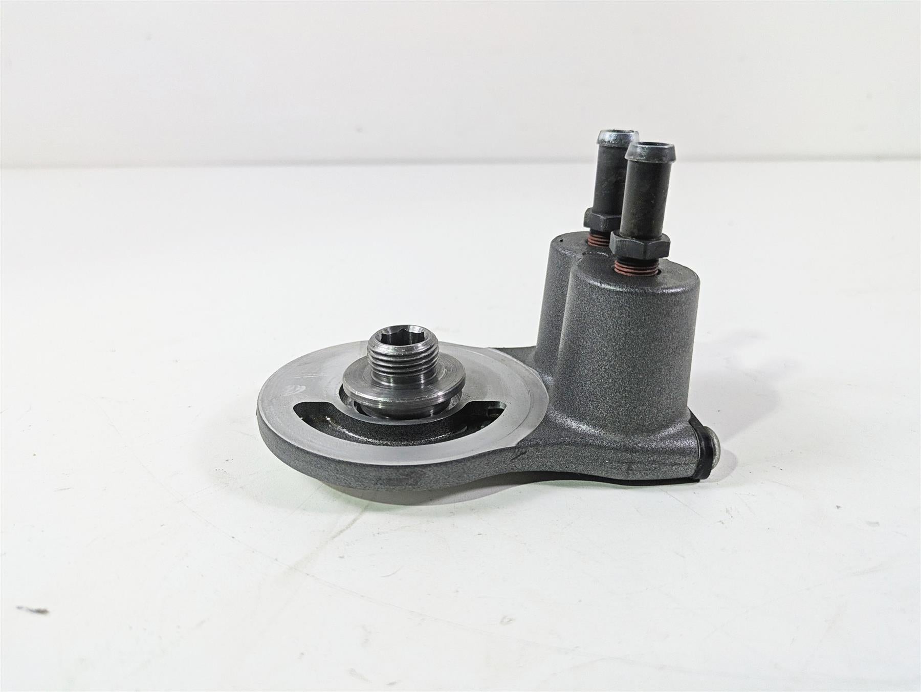2010 Harley Touring FLHXSE CVO Street Glide Oil Cooler Flange Adapter 63076-09A {{ shop.shopifyCountryName }} - Mototech271