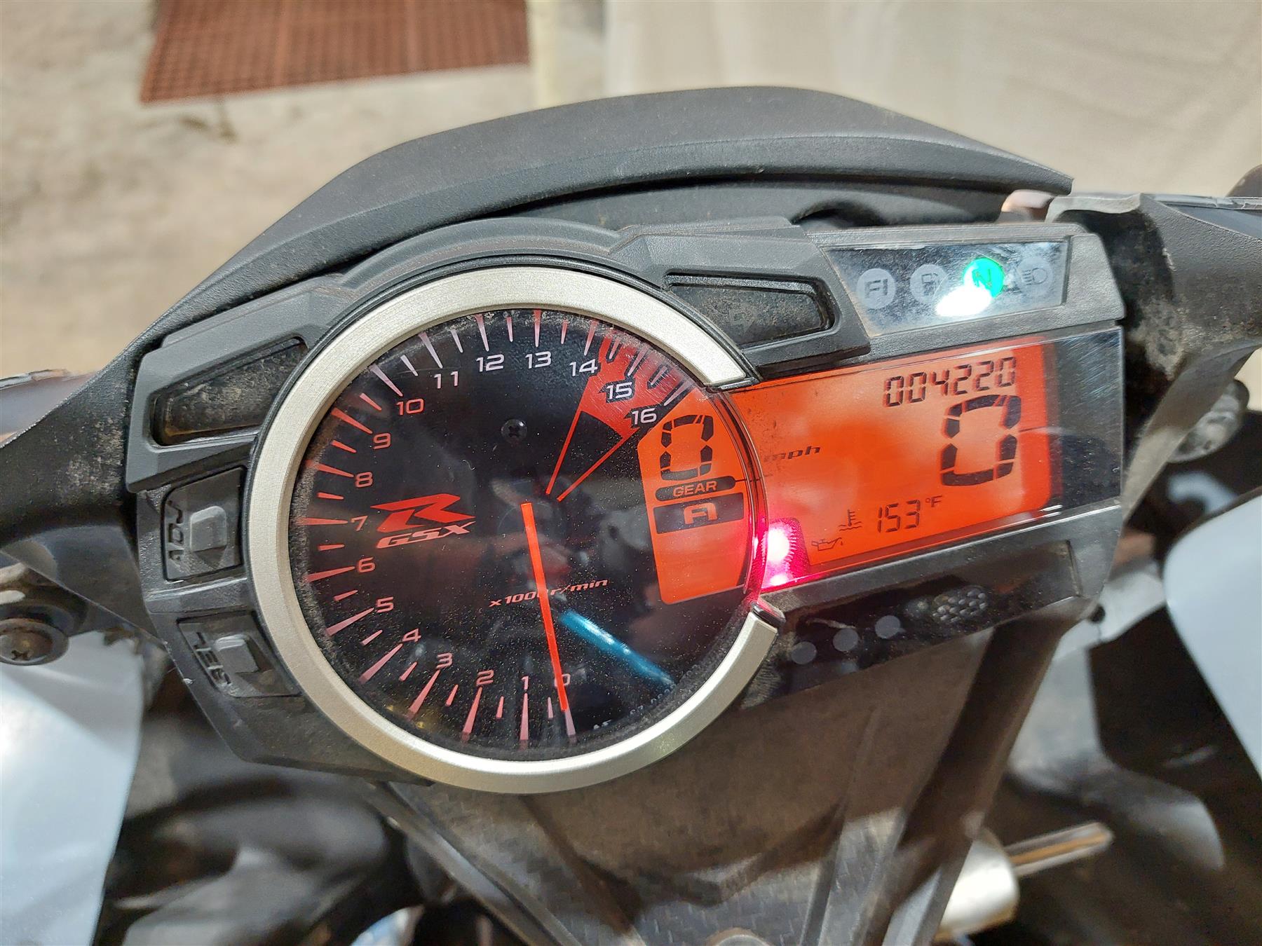 2022 Suzuki GSXR 750 Speedometer Gauges Instrument 4K 34120-15J10 341-15J1 {{ shop.shopifyCountryName }} - Mototech271