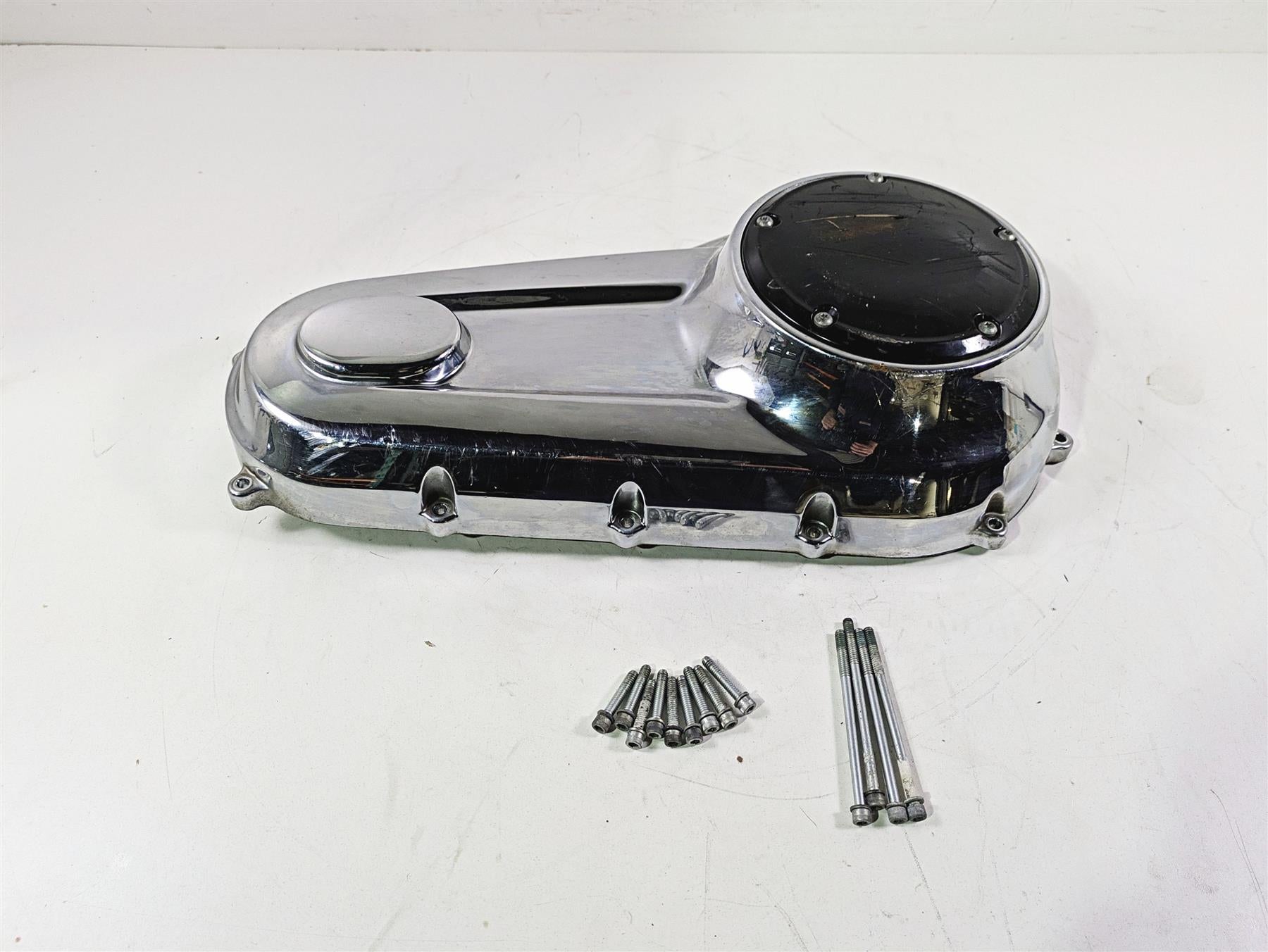 2018 Harley FXBR Softail Breakout Outer Primary Drive Clutch Cover 25700559 {{ shop.shopifyCountryName }} - Mototech271