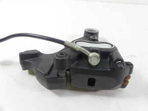 2009 Harley FXDF Dyna Fat Bob Rear Brake Caliper + Mount & Line 40908-08