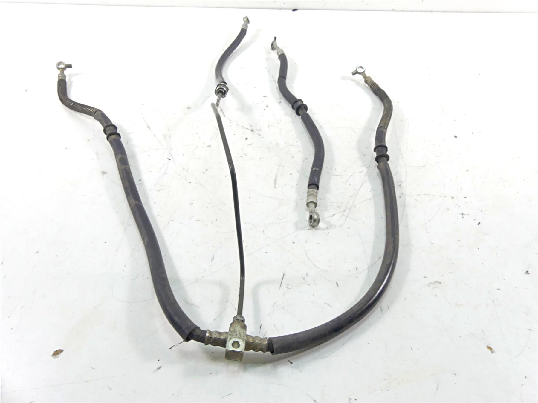 2017 Yamaha YFM Raptor 700R SE Front Rear Brake Line Hose Set 1PE-F5872-00-00 {{ shop.shopifyCountryName }} - Mototech271