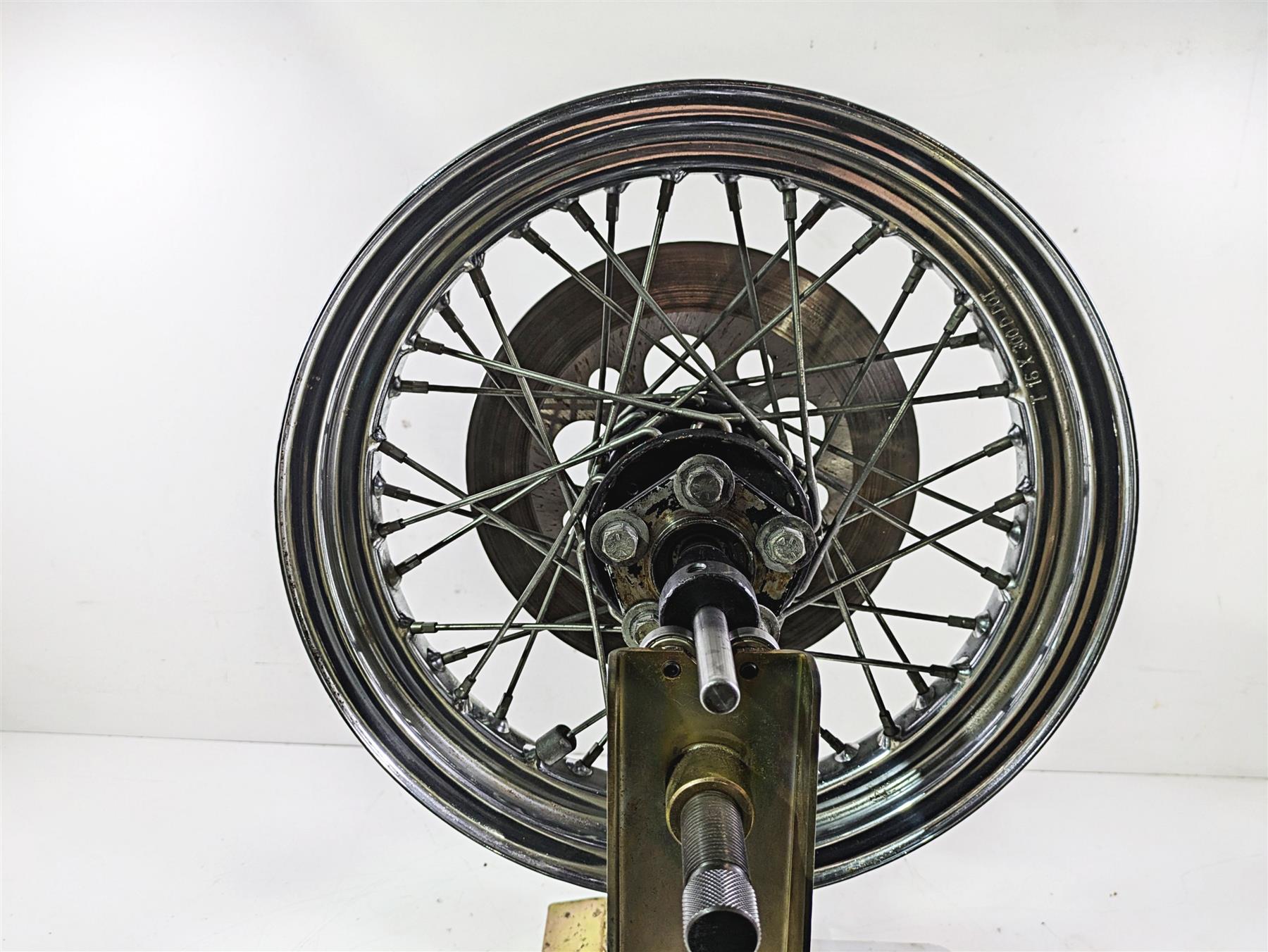 1992 Harley FLSTC Softail Heritage 16x3 Rear Wheel Spoke Rim 40975-86 {{ shop.shopifyCountryName }} - Mototech271