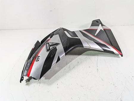 2020 Triumph Daytona 765 Moto2 Left Side Carbon Cover Fairing -Broken T2309797 {{ shop.shopifyCountryName }} - Mototech271