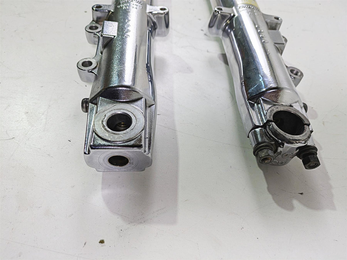 2011 Harley Touring FLHTCUSE CVO E-Glide Chrome Front Fork Leg Set 48790-09 {{ shop.shopifyCountryName }} - Mototech271