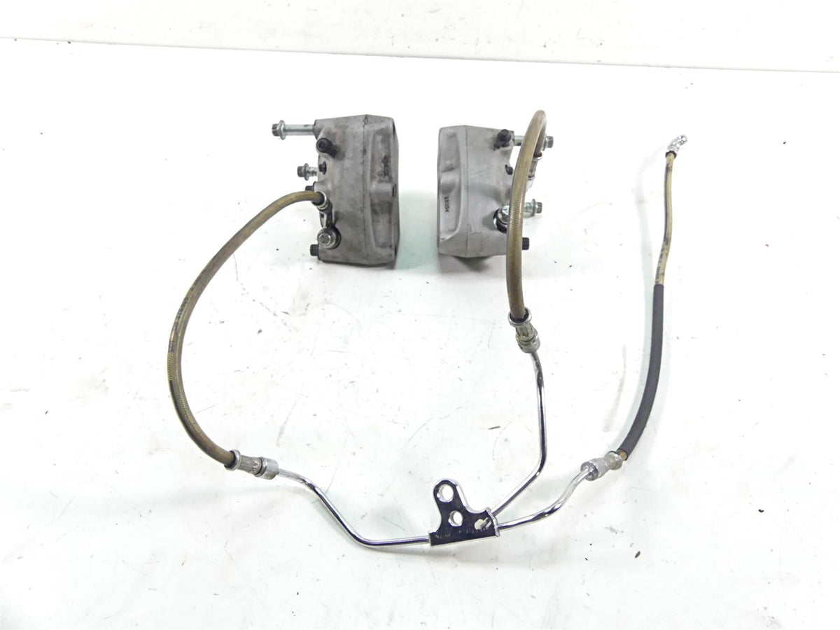 2006 Harley Touring FLHTCU SE E-Glide Front Brake Caliper Set 44381-99 44382-99 {{ shop.shopifyCountryName }} - Mototech271