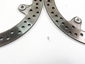 2016 BMW R1200R K53 Front Brembo Brake Disc Rotor 320mm Set 34118526575