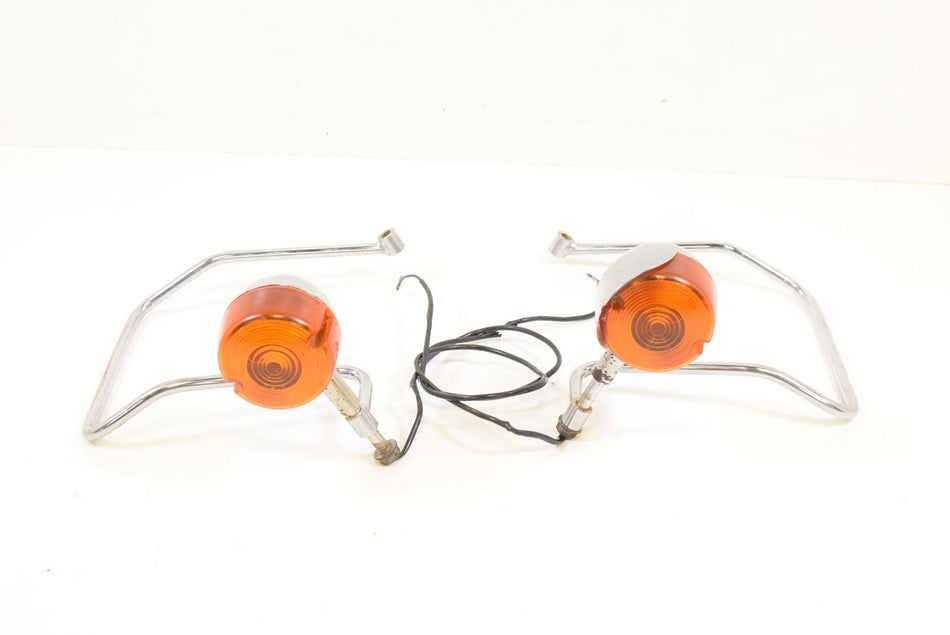 1992 Harley Dyna FXDC Super Glide Custom Rear Turn Signal Saddlebag Mount SET {{ shop.shopifyCountryName }} - Mototech271