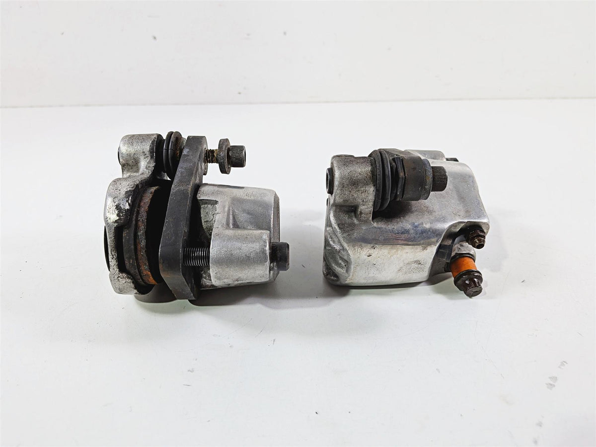 1990 Harley Touring FLHTC Electra Glide Front Brake Calipers 44023-83C 44046-84C {{ shop.shopifyCountryName }} - Mototech271