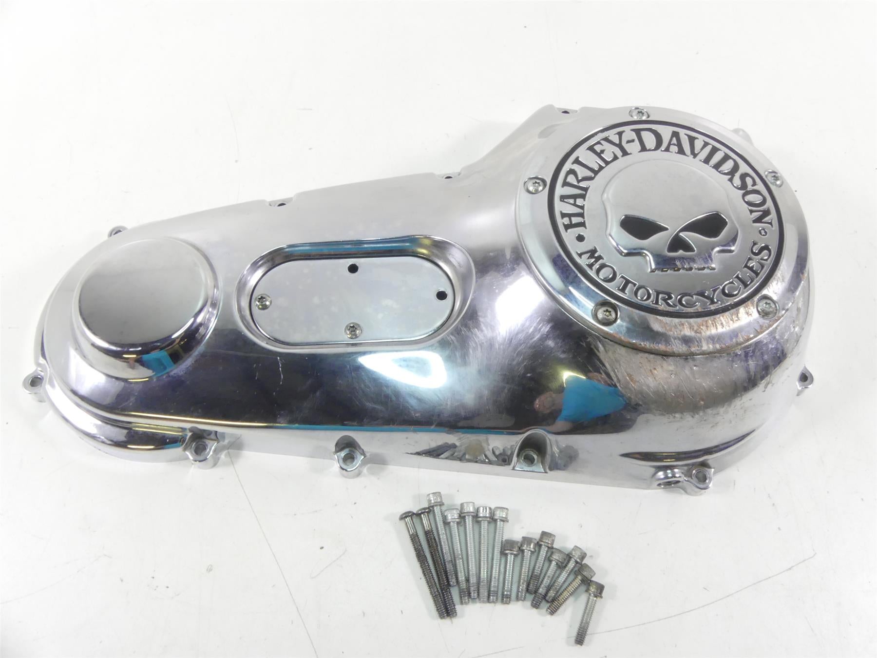 2004 Harley Softail FLSTFI Fat Boy Outer Primary Drive Clutch Cover 60506-99 {{ shop.shopifyCountryName }} - Mototech271