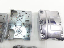 Load image into Gallery viewer, 2009 Harley Dyna FXDF SE CVO Fat Bob Chrome Valve Cover Rocker Box Set 17571-99 | Mototech271
