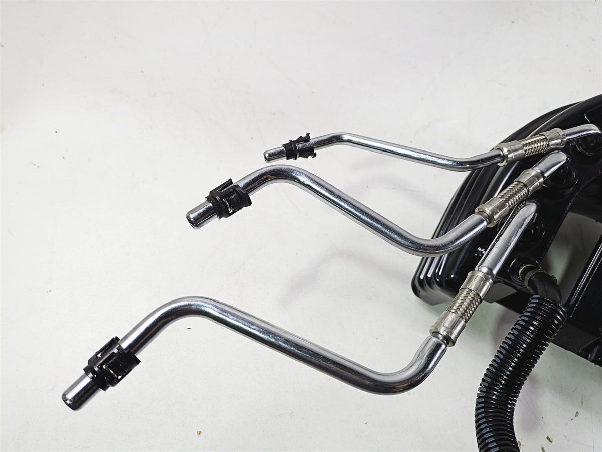 2009 Harley FXCWC Softail Rocker Oil Tank & Lines Set 62546-08 {{ shop.shopifyCountryName }} - Mototech271