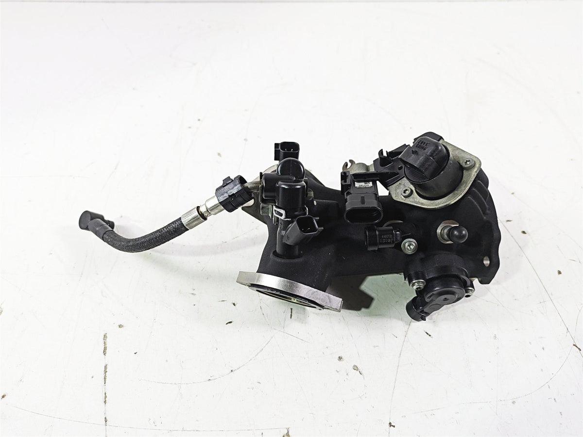 2007 Harley Touring FLHTCU SE CVO E-Glide Throttle Body Fuel Injectors 27641-06 {{ shop.shopifyCountryName }} - Mototech271