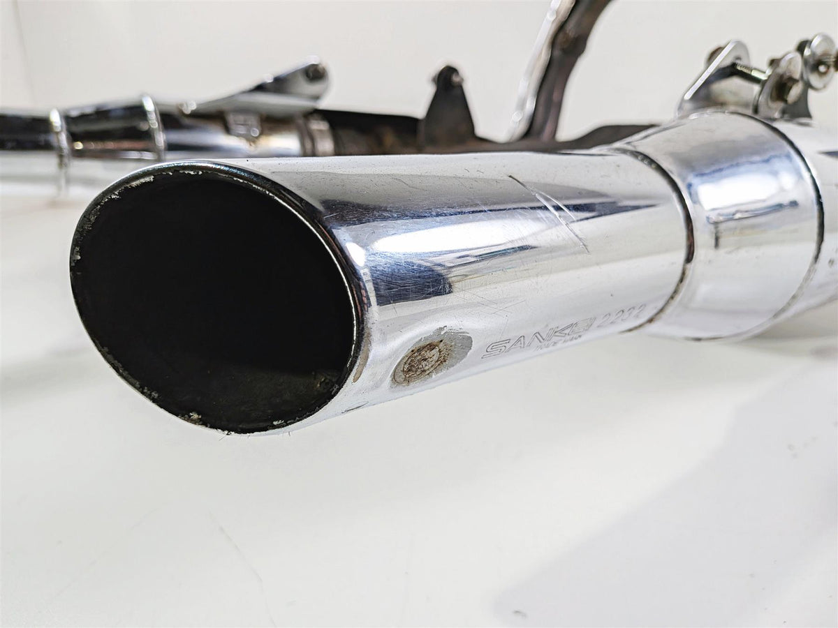 1989 Kawasaki VN750 Vulcan Left Right Exhaust Muffler & Header Set 18002-1701 {{ shop.shopifyCountryName }} - Mototech271