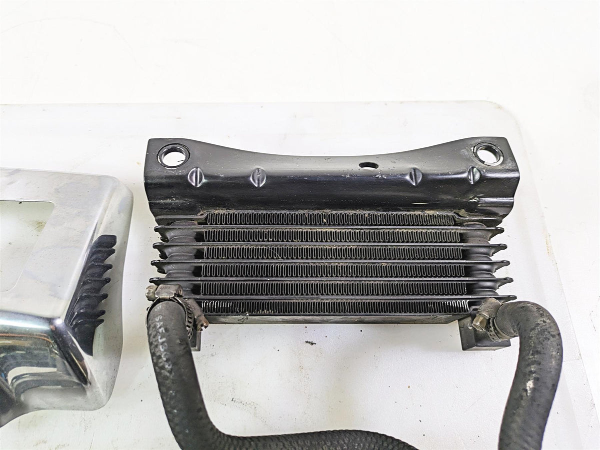 2011 Harley Touring FLHTCUSE CVO E-Glide Oil Cooler Flange Cover Lines 63083-11A {{ shop.shopifyCountryName }} - Mototech271