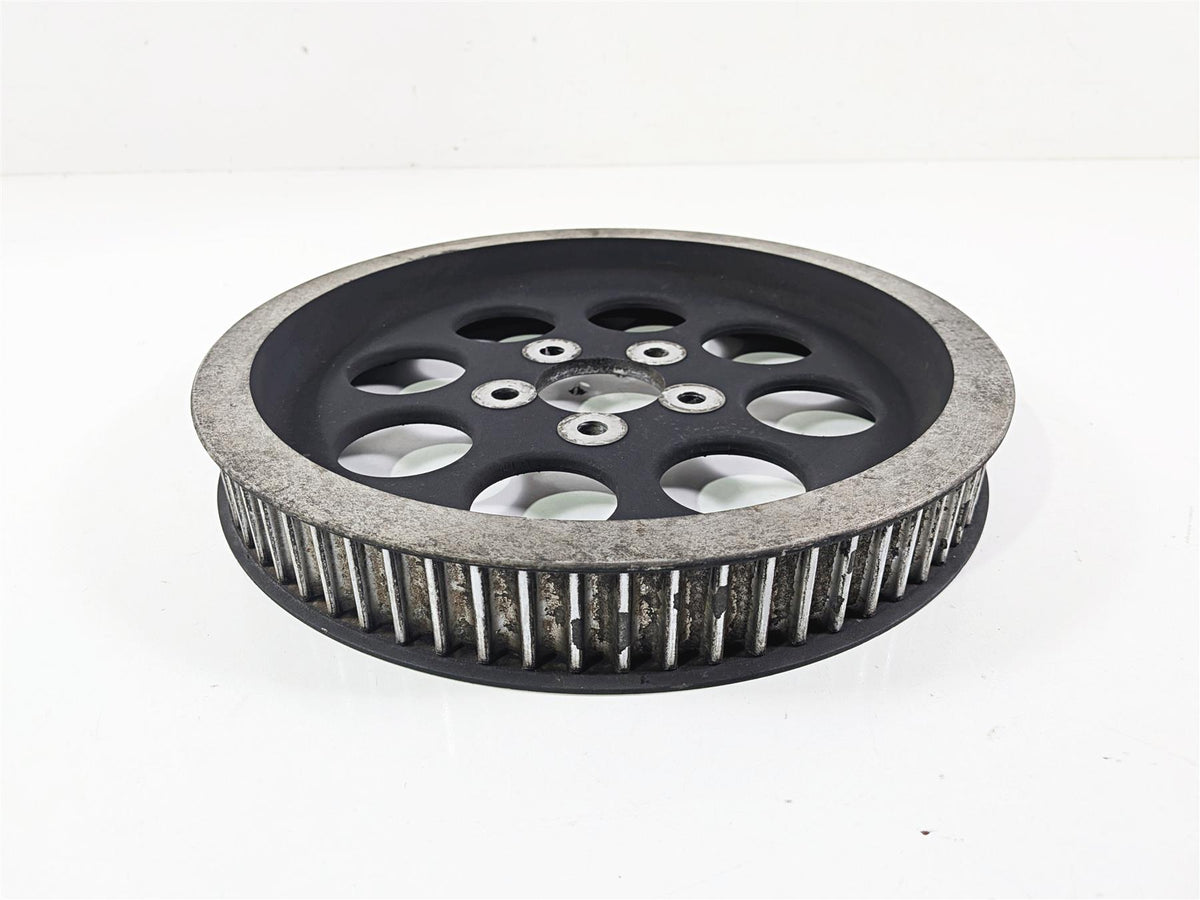 2000 Harley Touring FLHRCI Road King Rear Drive Belt Pulley 70T 1.5" 40225-86A {{ shop.shopifyCountryName }} - Mototech271