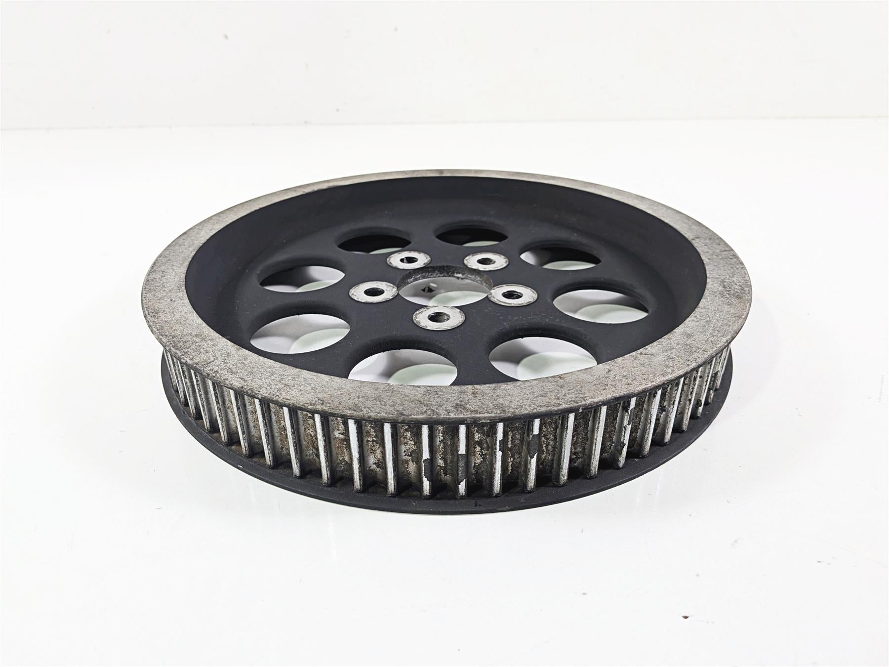 2000 Harley Touring FLHRCI Road King Rear Drive Belt Pulley 70T 1.5" 40225-86A {{ shop.shopifyCountryName }} - Mototech271