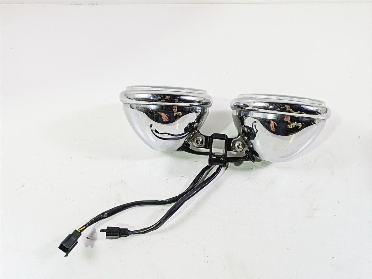 2006 Triumph Rocket 3 Headlight Head Light Lamp & Mounts T2700634 T2701000 {{ shop.shopifyCountryName }} - Mototech271