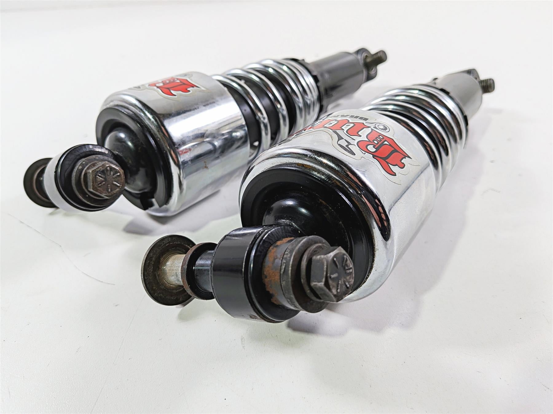 1990 Harley Touring FLHTC Electra Glide Rear Shocks Burly Brand 10.5" B28-1203 {{ shop.shopifyCountryName }} - Mototech271