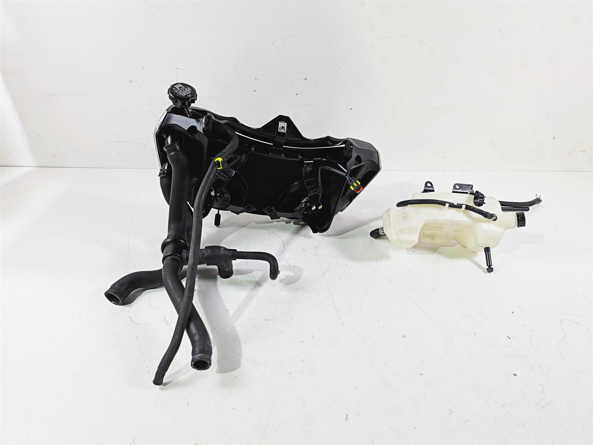 2016 Ducati Monster 1200 S Radiator Fan Hoses Reservoir & Covers 54841025A {{ shop.shopifyCountryName }} - Mototech271