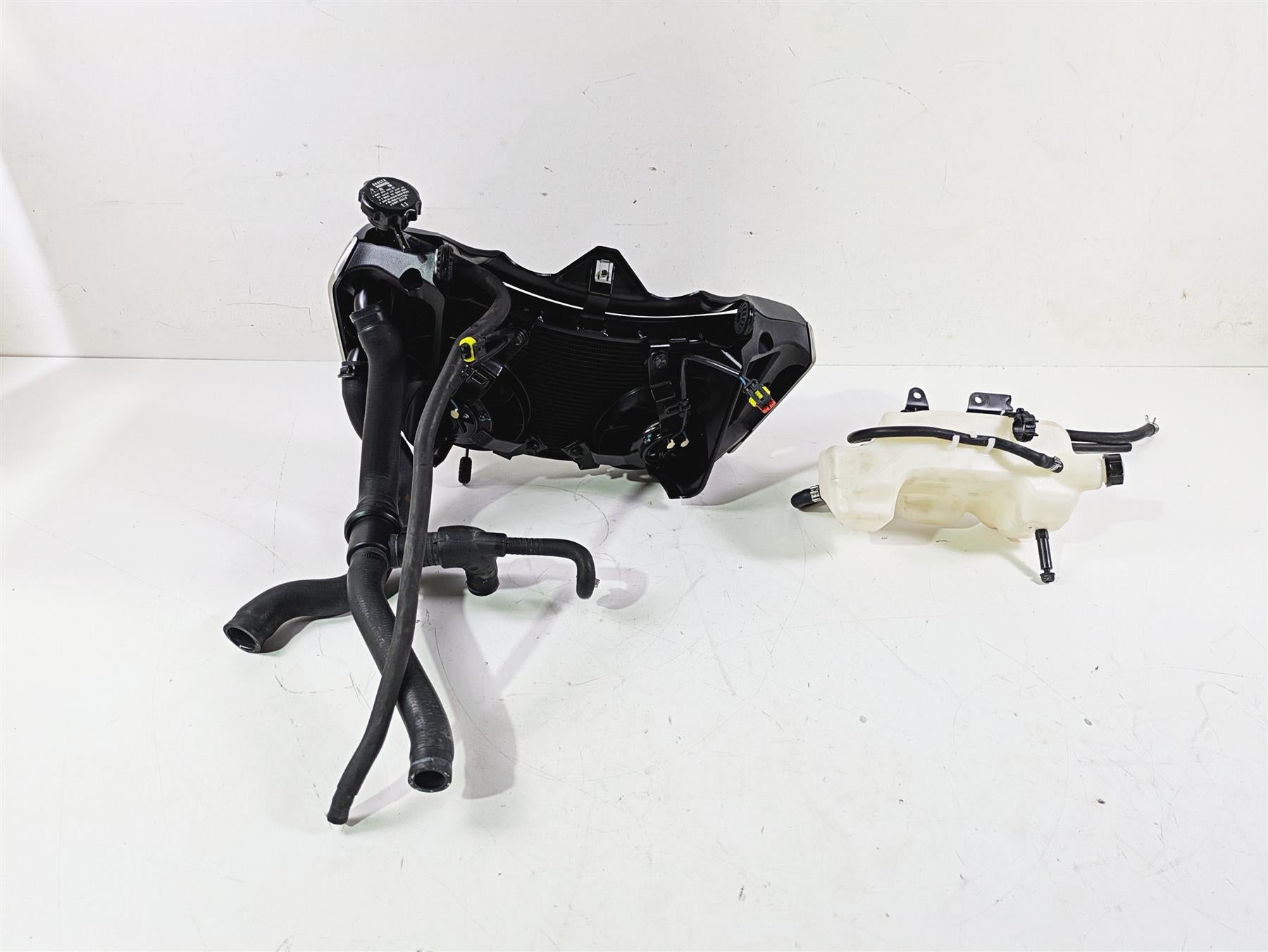2016 Ducati Monster 1200 S Radiator Fan Hoses Reservoir & Covers 54841025A {{ shop.shopifyCountryName }} - Mototech271