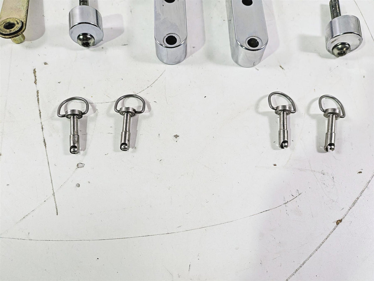 2004 Harley Softail FLSTF Fat Boy Saddlebag Quick Connect Mount Kit {{ shop.shopifyCountryName }} - Mototech271