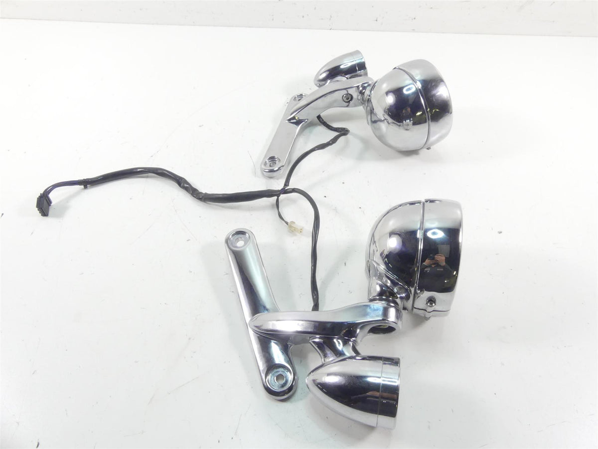 2005 Harley Touring CVO FLHTC SE Electra Glide Front Blinker Light Set 68836-04 {{ shop.shopifyCountryName }} - Mototech271