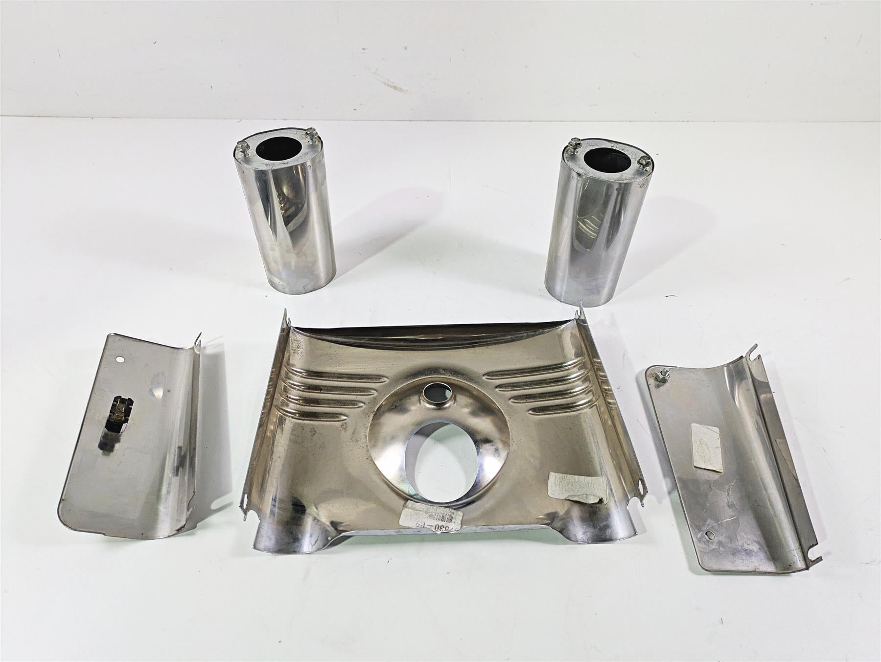 2017 Harley Softail Heritage Classic FLSTC Headlight & Fork Tube Covers 67830-09 {{ shop.shopifyCountryName }} - Mototech271