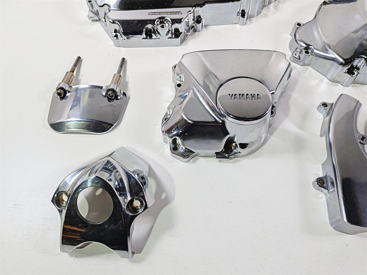 2012 Yamaha XV1900 Raider S Chrome Primary & Engine Side Covers 1D7-15779-00-00 {{ shop.shopifyCountryName }} - Mototech271