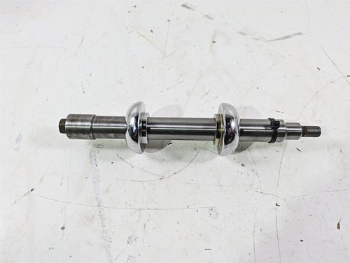 2007 Harley Touring FLHTCU SE CVO E-Glide Front Axle Wheel Spindle 1