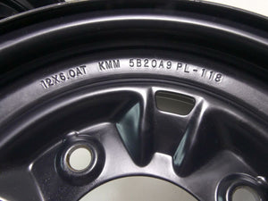 2016 Polaris RZR1000 XP Turbo EPS Front Rear 12x6 Wheel Rim Set 5B20A9 PL-118