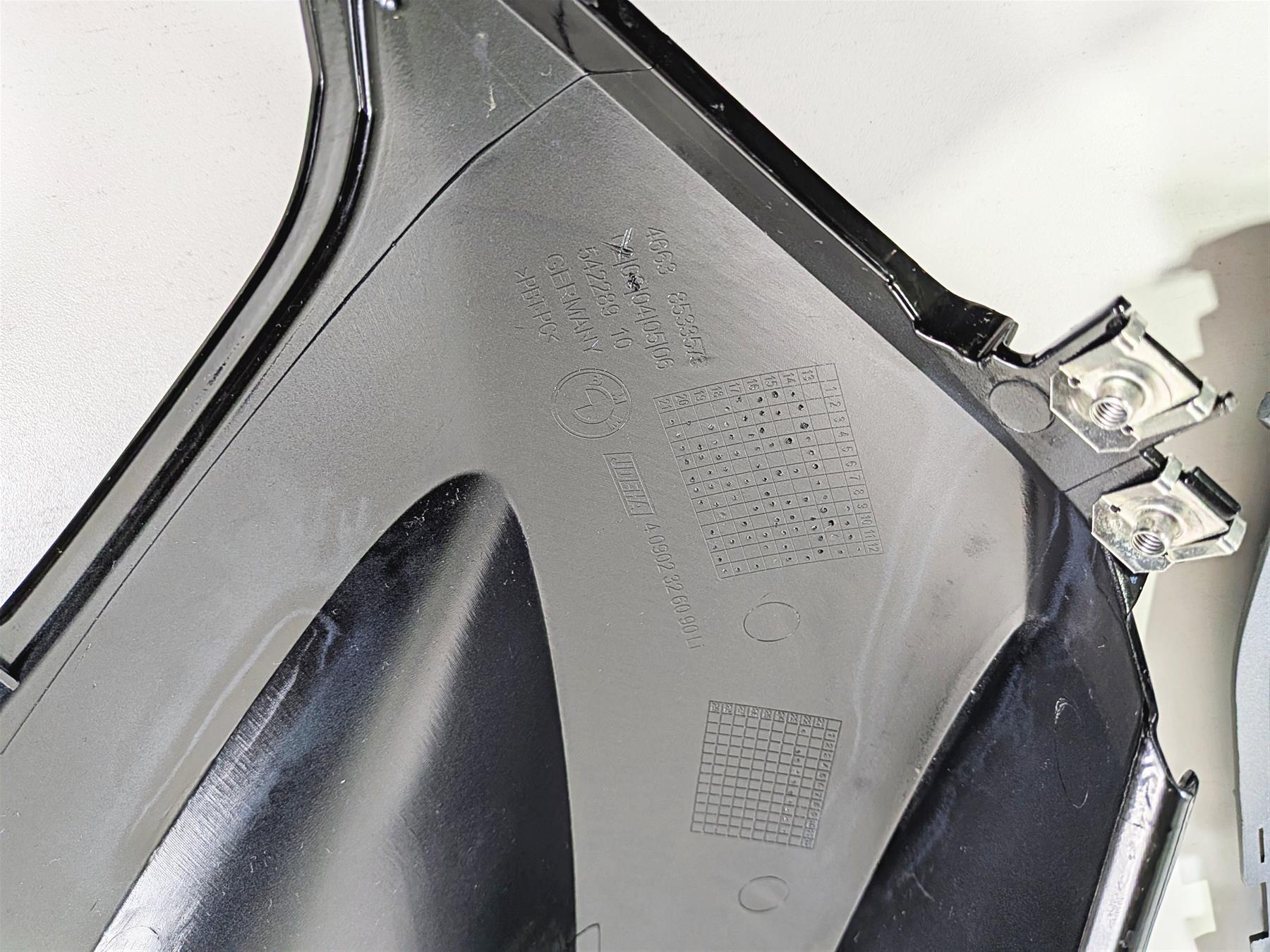 2023 BMW R1250RT RTP K52 Black Tank Upper & Side Cover Fairing Set 46638533558 {{ shop.shopifyCountryName }} - Mototech271